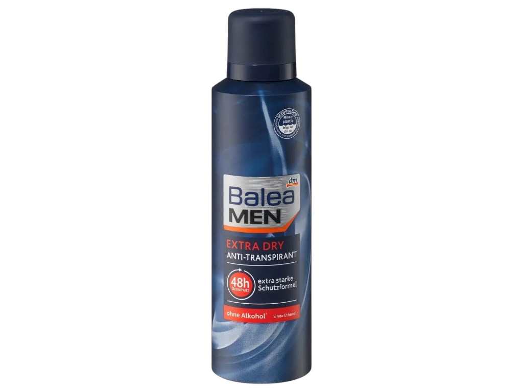 Дезодорант-антиперспирант Balea Men Extra Dry, спрей, 200 мл