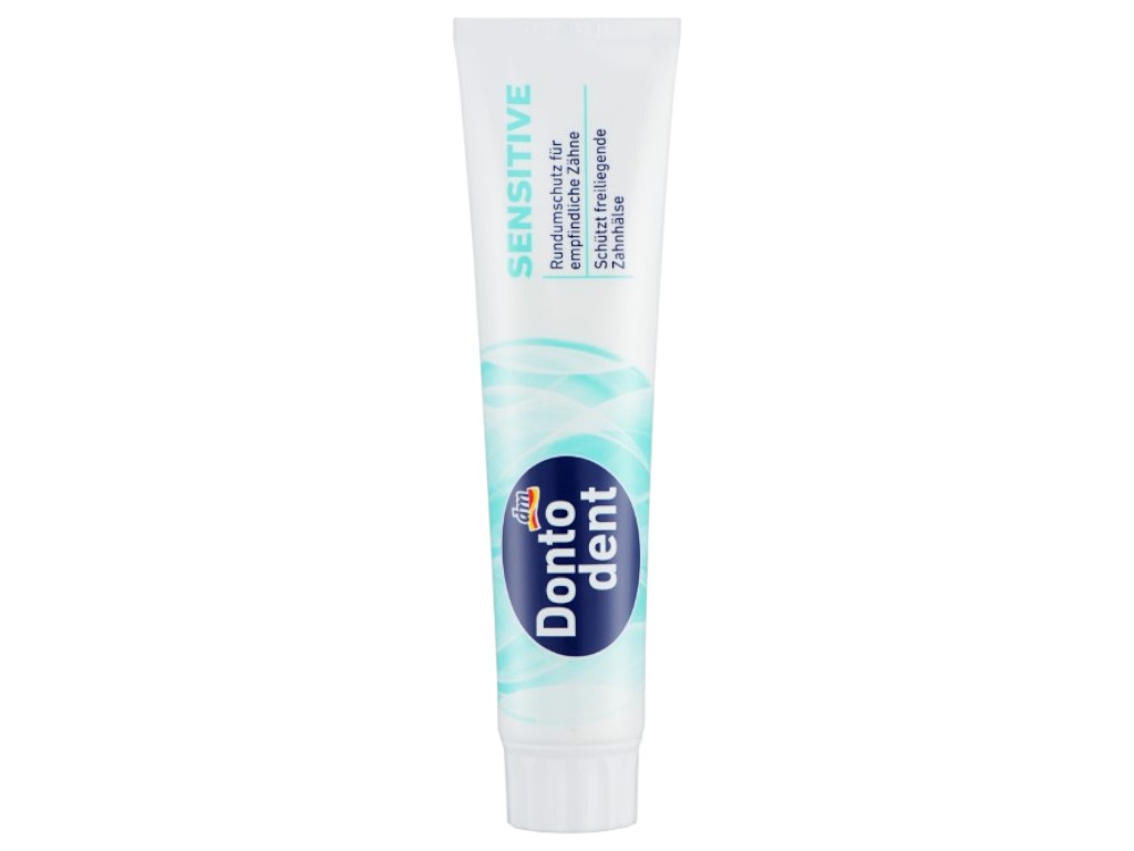 Зубная паста Dontodent Sensitive для чувствительных зубов, с мятным вкусом, 125мл
