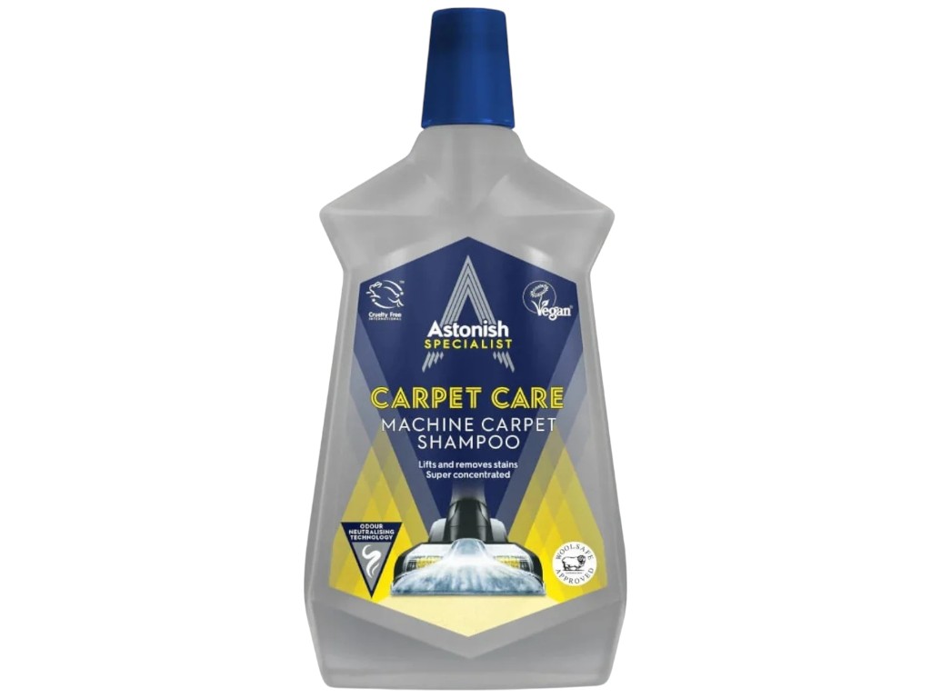 Шампунь Astonish, для пылесосов, с дезинфицирующим эффектом, суперконцентрированный, 1л