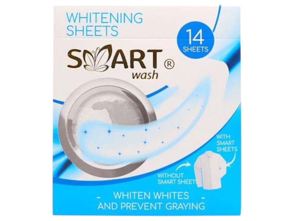 Салфетки отбеливающие Smart Wash для стирки, от 30 °C