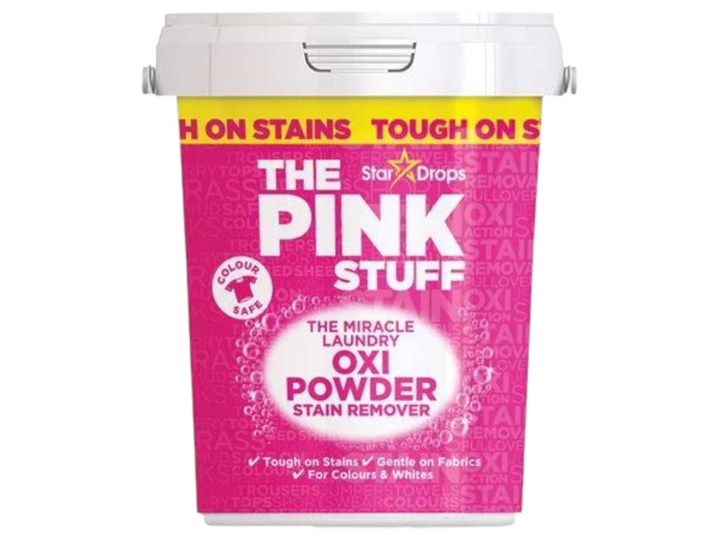 Пятновыводитель-порошок для цветного и белого белья The Pink Stuff, 1кг