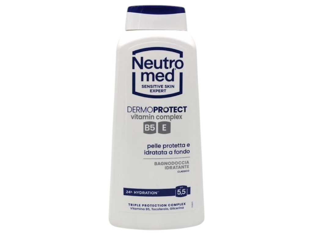 Гель для душа Neutromed dermoprotect, классический, увлажняющий, pH 5.5, 600 мл