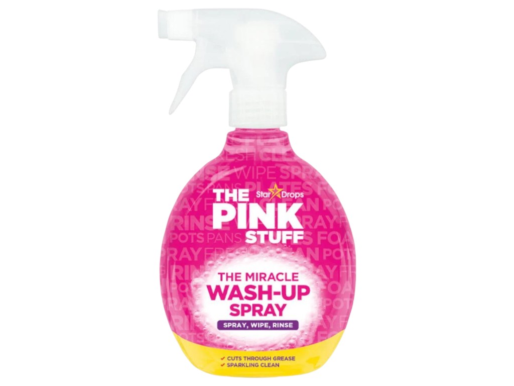Спрей для миття посуду та поверхонь від жиру The Pink Stuff, 500мл