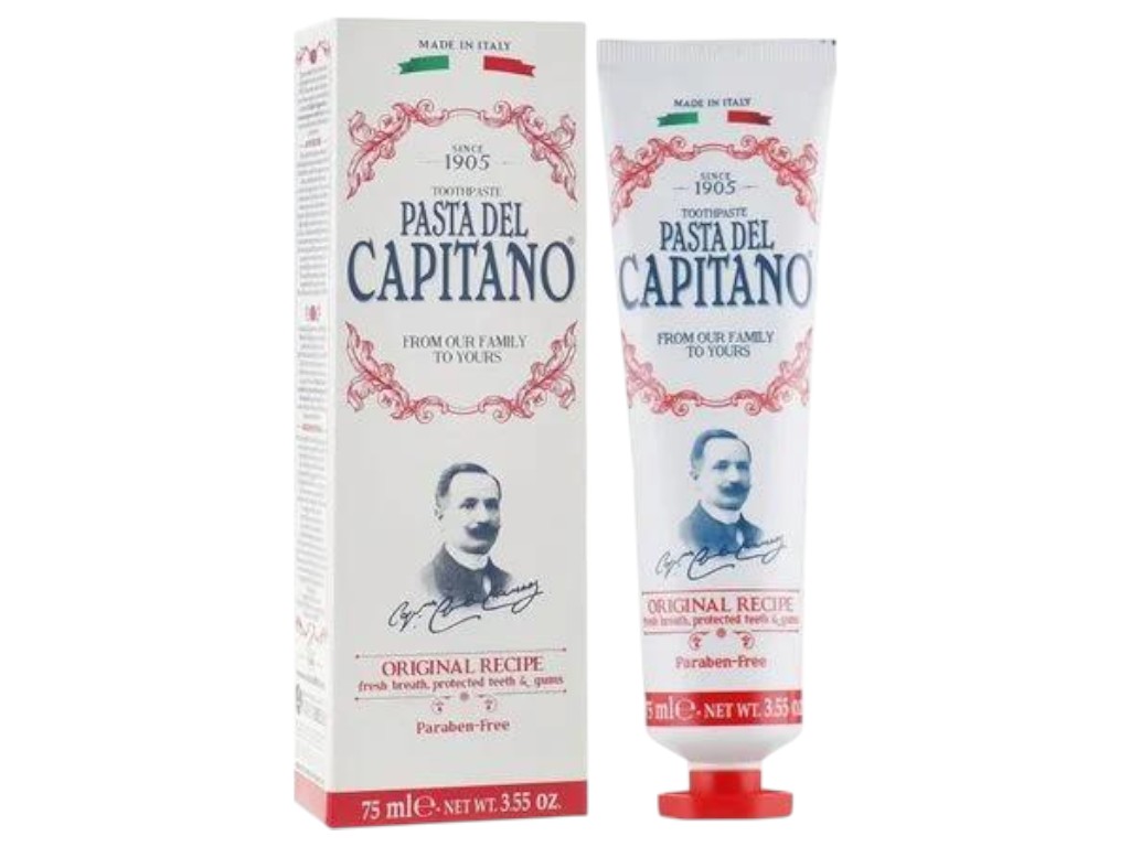 Зубна паста Pasta del Capitano 1905, з фтором, 75мл, смак гвоздика та кориця