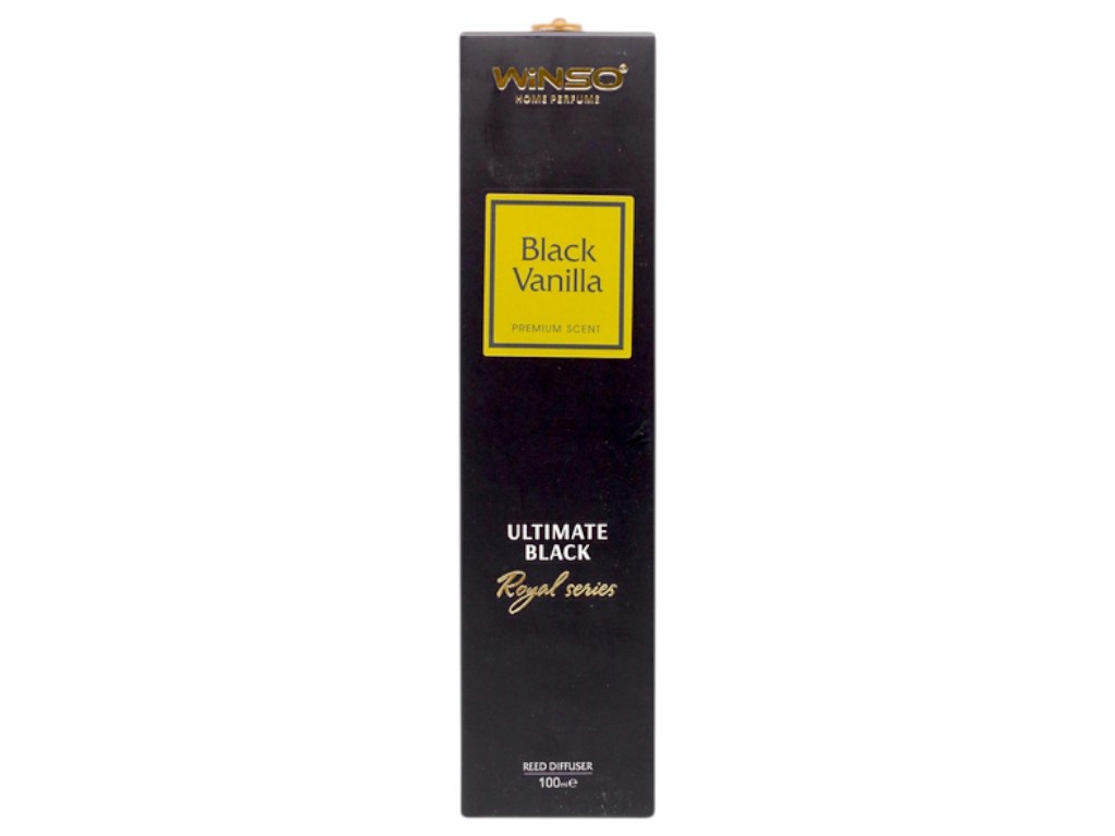 Ароматизатор Winso ultimate black black vanilla, палочки, 100 мл.