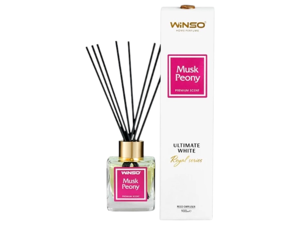 Аромадифузор Winso ultimate white, musk peony, 100 мл.