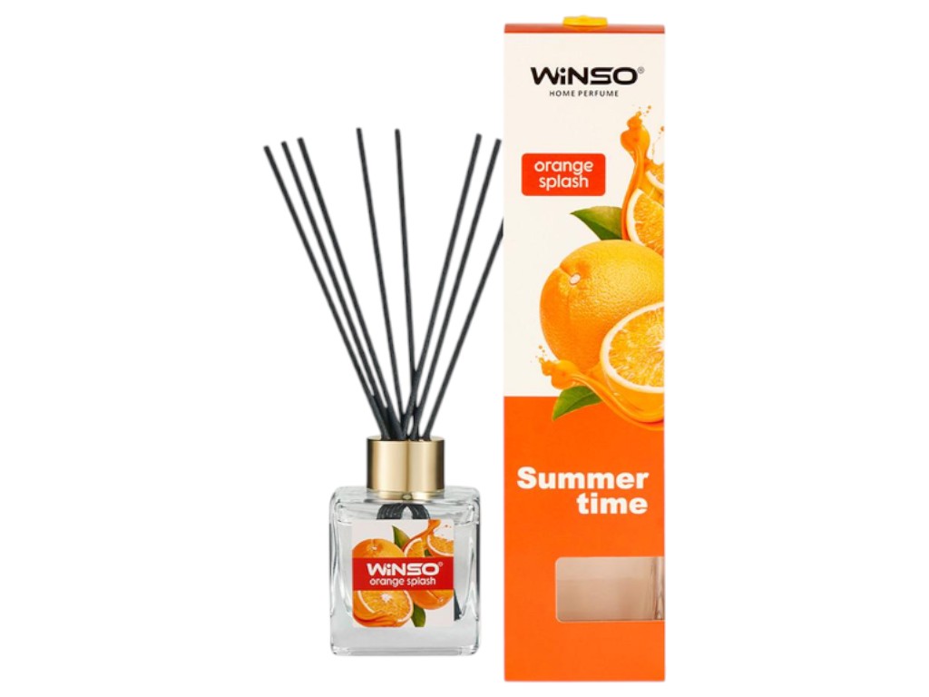 Ароматизатор Winso summer time orange splash, палочки, 100 мл.