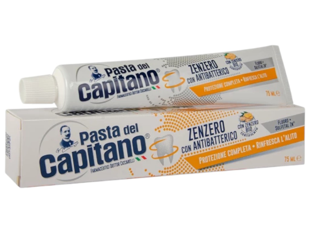 Зубна паста Pasta Del Capitano zenzero, з імбиром 75 мл.