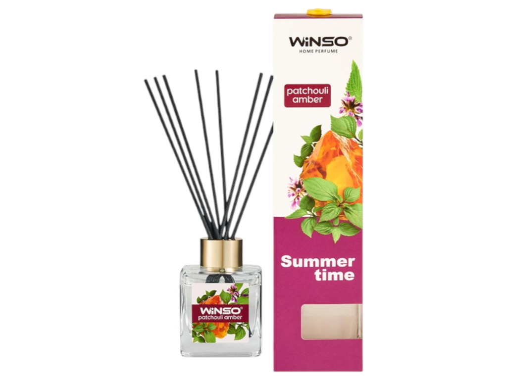 Ароматизатор Winso summer time patchouli amber, палочки, 100 мл.