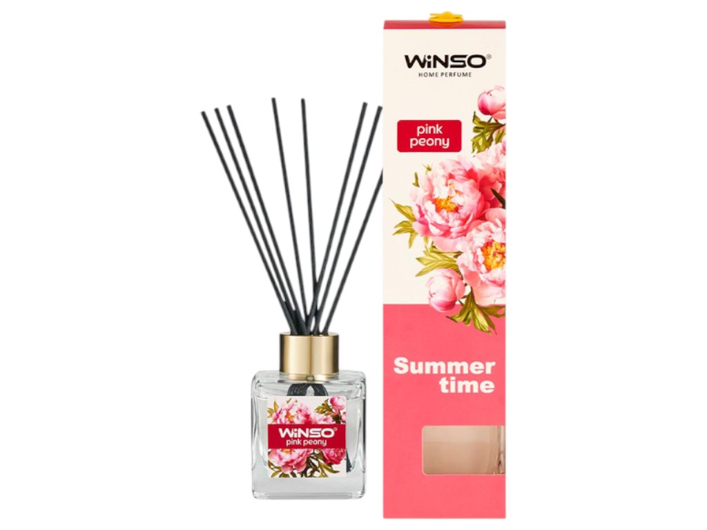 Ароматизатор Winso summer time pink peony, палочки, 100 мл.