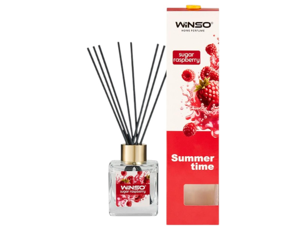 Ароматизатор Winso summer time sugar raspberry, палочки, 100 мл.