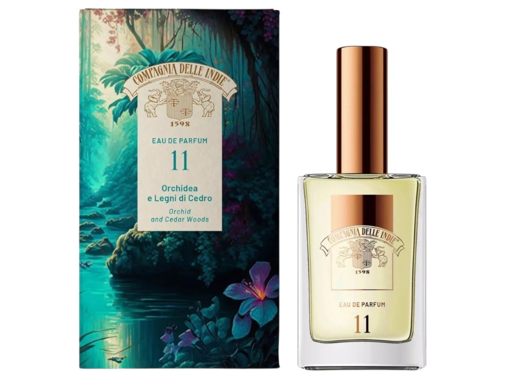 Парфумована вода Compagnia delle Indie, орхідея та деревина кедра, 75 мл