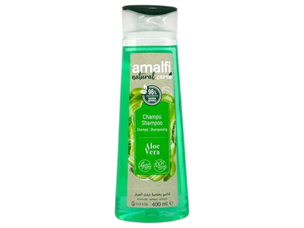 Шампунь Amalfi aloe vera, з екстрактом алое віра, для всіх типів волосся, 400 мл