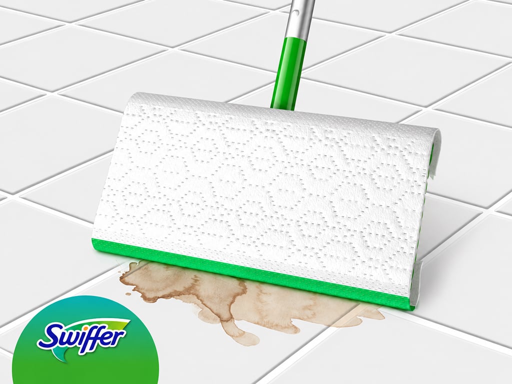 Змінні вологі серветки для швабри Swiffer Wet з ароматом лимону, 24 шт.