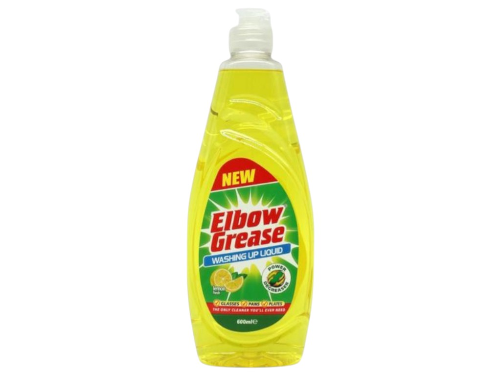 Засіб для миття посуду Elbow Grease Lemon, з ароматом лимону, 600мл