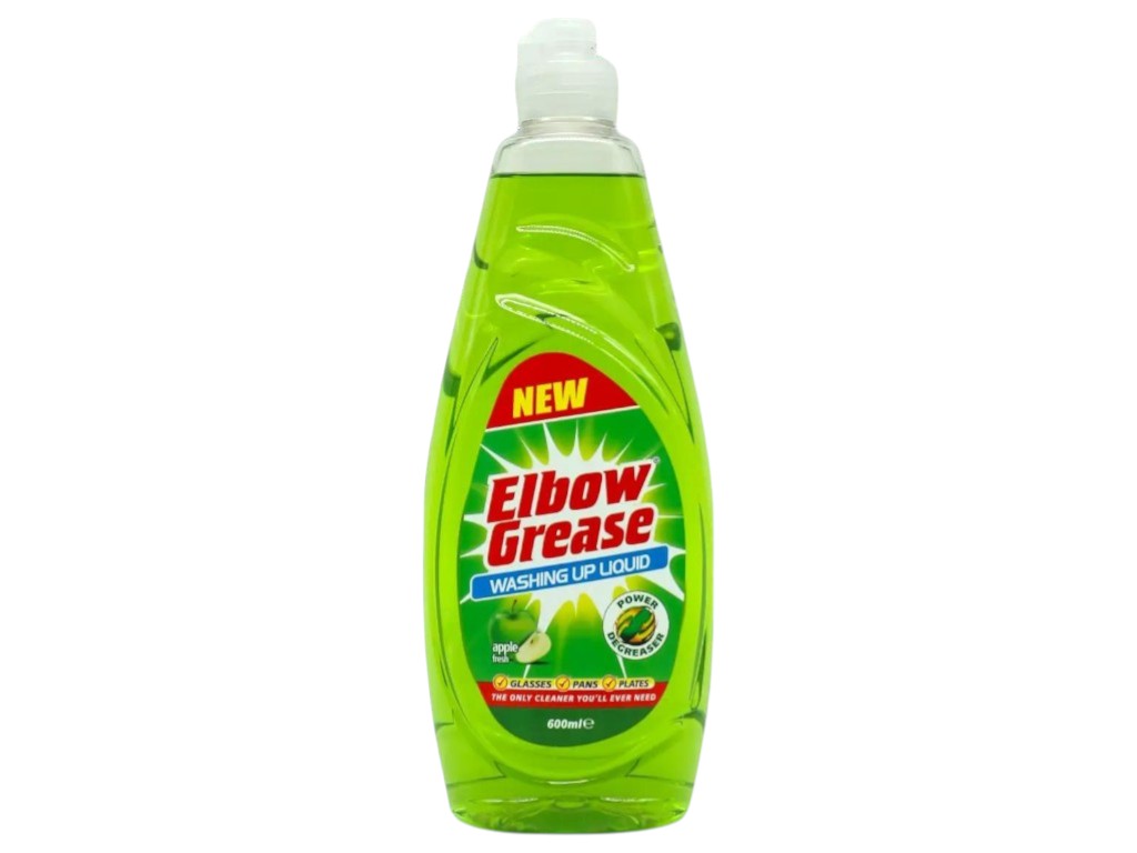 Засіб для миття посуду Elbow Grease Apple з ароматом яблука, 600мл