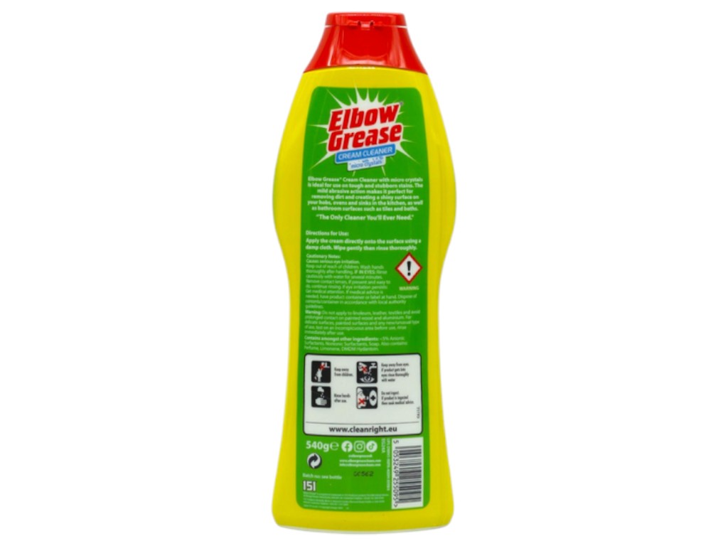 Крем Elbow Grease универсальный для чистки лимон, 540 г.