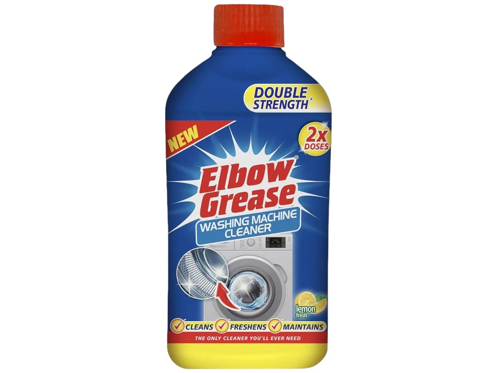 Средство для чистки стиральных машин Elbow Grease, двойная концентрация, аромат лимон, 250мл