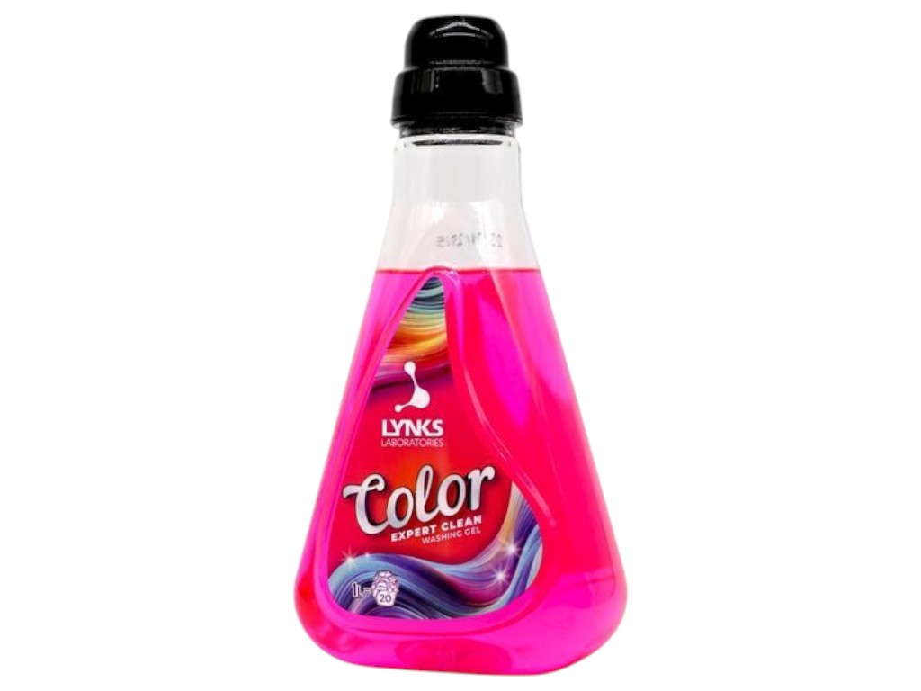 Гель для прання Lynks laboratories color, для кольорової білизни, 20 прань, 1000 мл