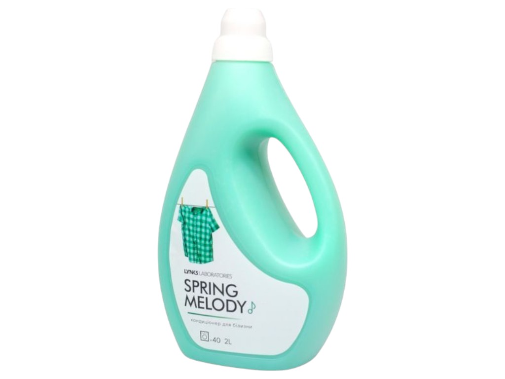 Кондиционер для стирки Lynks laboratories spring melody, 40 стирок, 2000 мл