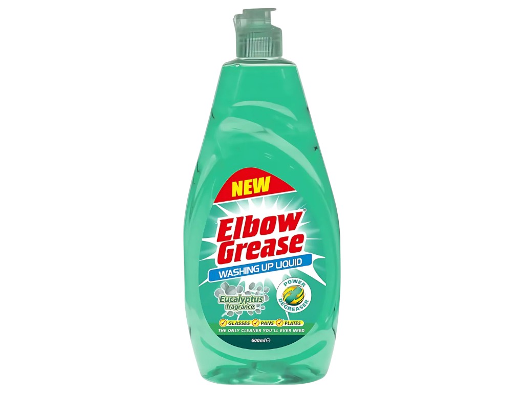 Засіб Elbow Grease для миття посуду, евкаліпт, 600 мл.