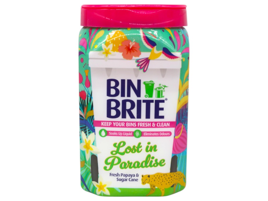 Нейтрализатор запаха Bin Brite, порошковый, аромат папайя и тростниковый сахар, 500 г