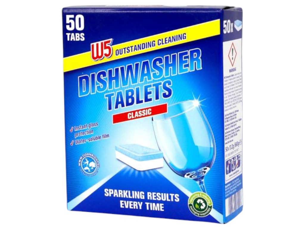 Таблетки для посудомийної машини W5, класичний склад