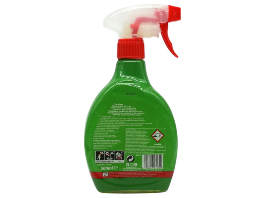 Спрей Elbow Grease для очищення аерофрітюрниць, 500 мл.