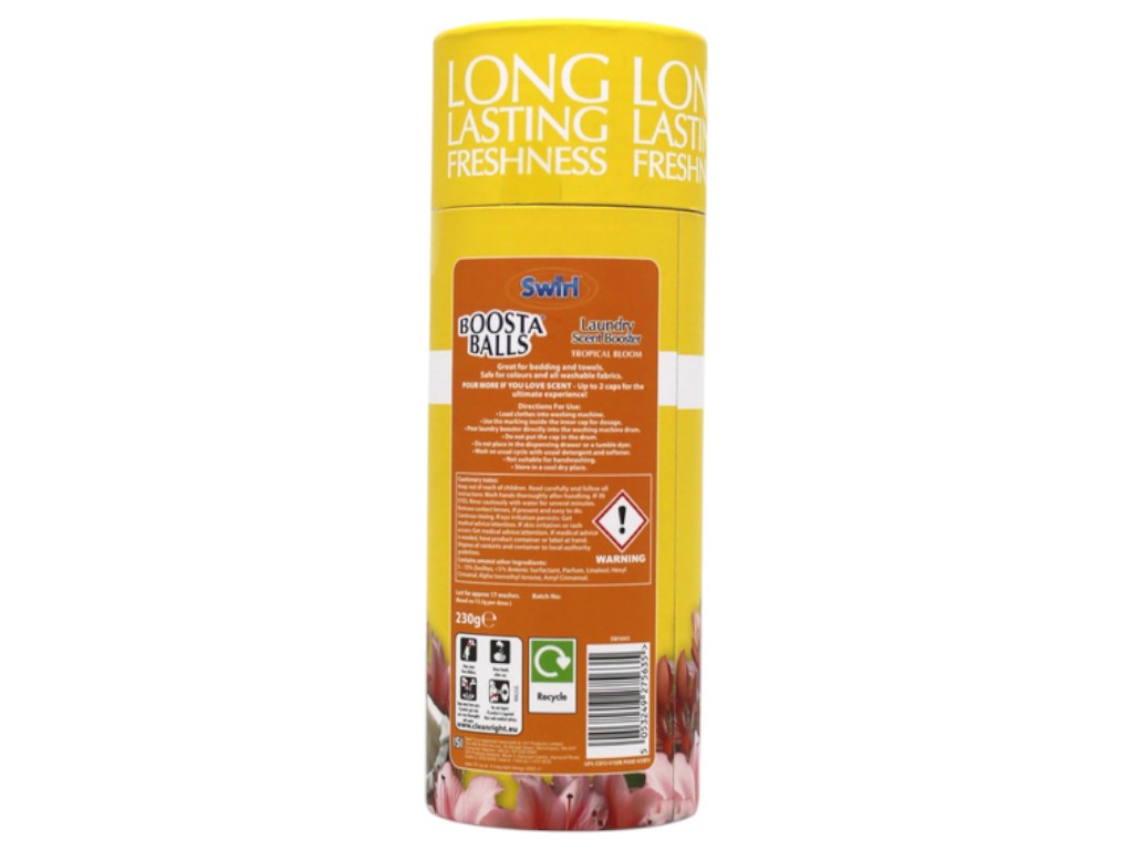 Кондиционер Swirl для белья парфюмированный в гранулах тропический, 230 г.