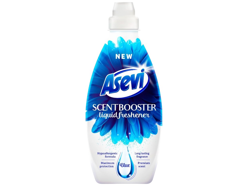Кондиционер для стирки Asevi Blue, концентрированный, гипоалергенная формула, 36 циклов, 720мл