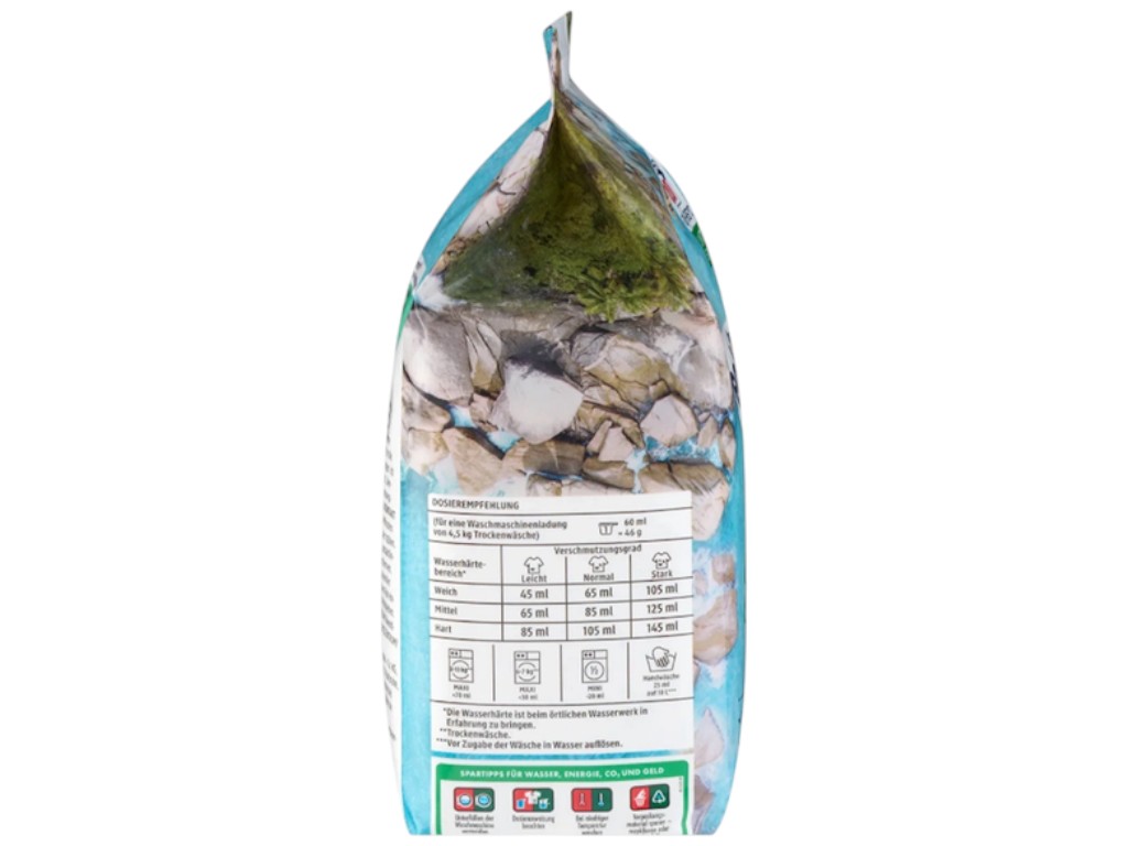 Порошок для стирки белого белья Denkmit Sense of Freshness, бесфосфатный, 20 циклов, 1,35кг