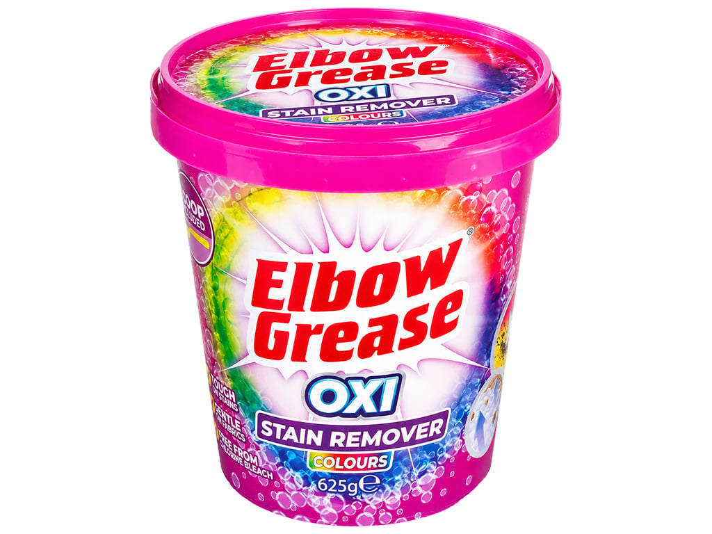 Кисневий засоб для виведення плям для кольорової білизни Elbow Grease Oxi Stain Remover Colours, 625