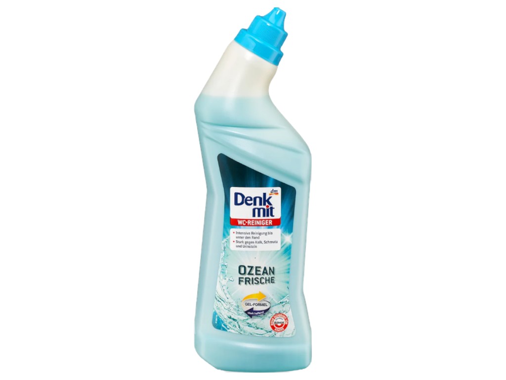 Гель для унитаза Denkmit Ocean Freshness, морская свежесть, без хлора, 1 л