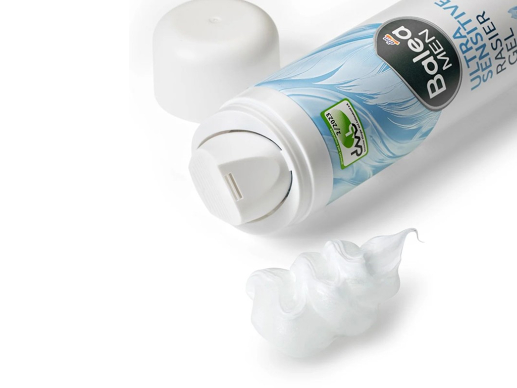 Гель для бритья Balea Men Ultra Sensitive, без отдушек и красителей, 200 мл