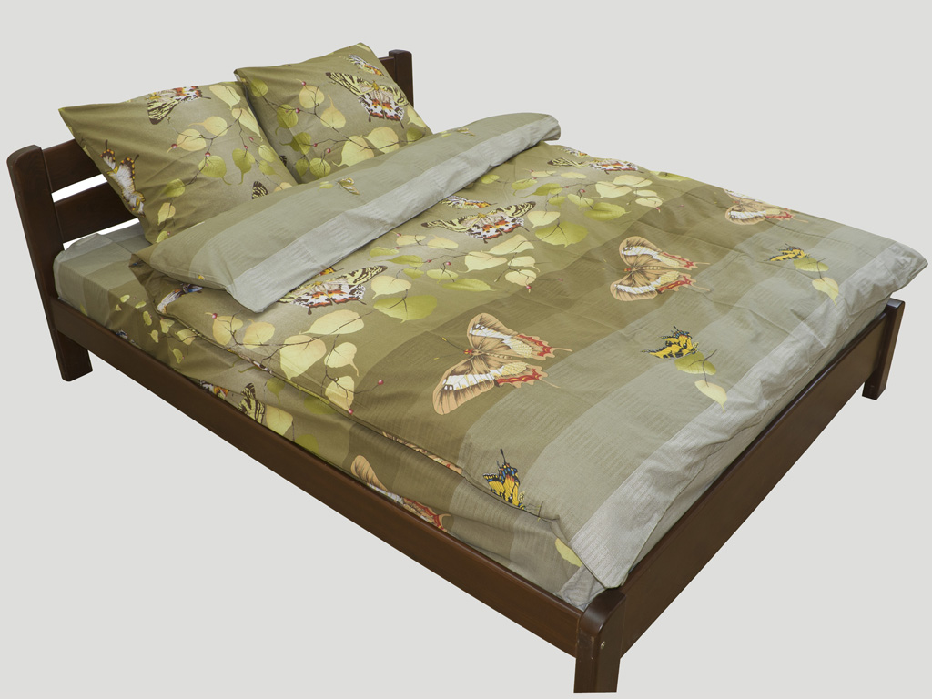 Наволочка бязь голд 70x70 "Зелений метелик" Н/БГ/7/7 Homefort