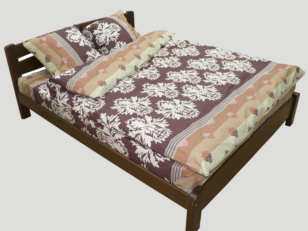 Підодіяльник полуторний 145x205 бязь голд "Мокко" П/БГ/1.5/24 Homefort