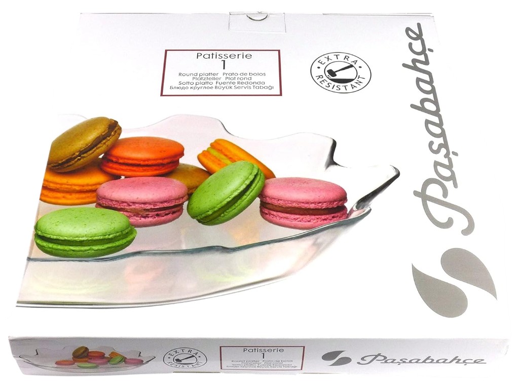 Блюдо сервировочное Pasabahce Patisserie, стекло, 32 см, цвет прозрачный