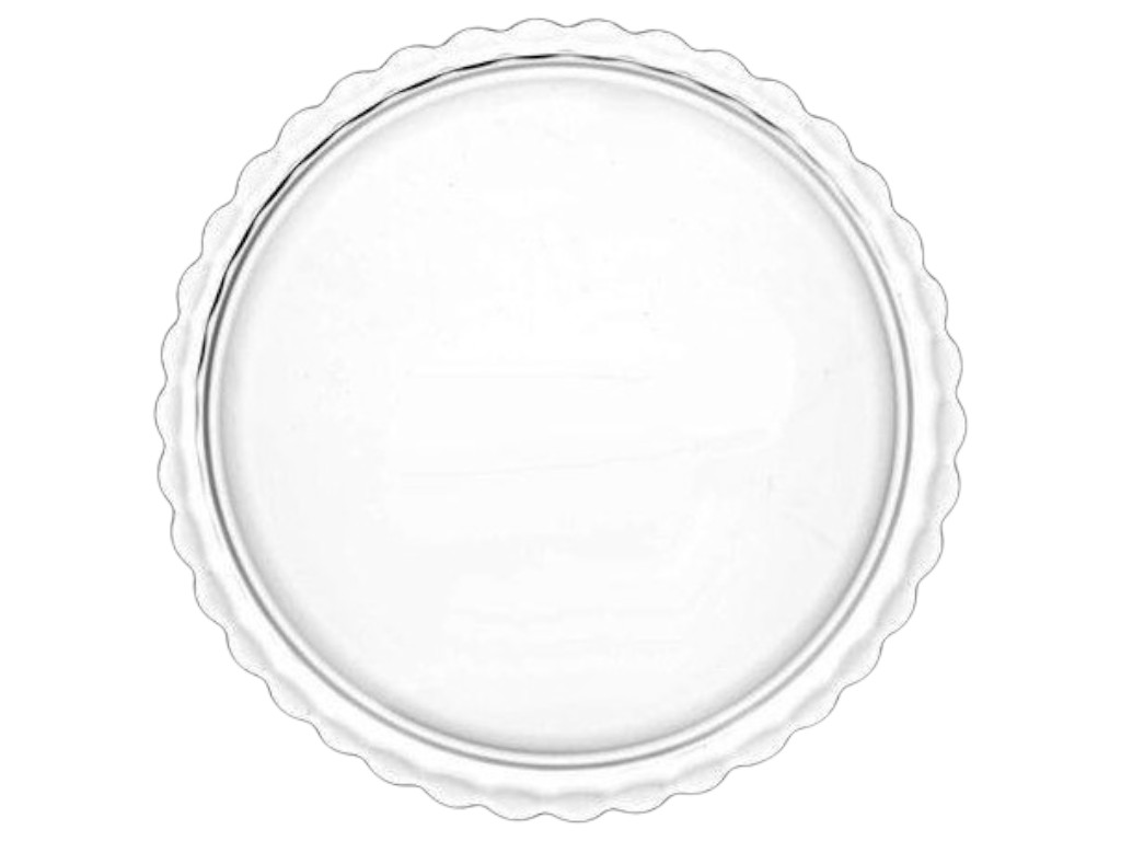 Блюдо-тортівниця Pasabahce Patisserie, скло, 37 см, колір прозорий