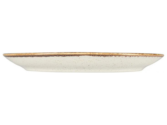 Тарілка овальна Porland Beige, 31см