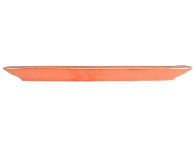 Тарілка прямокутна Porland Orange, 31х18см