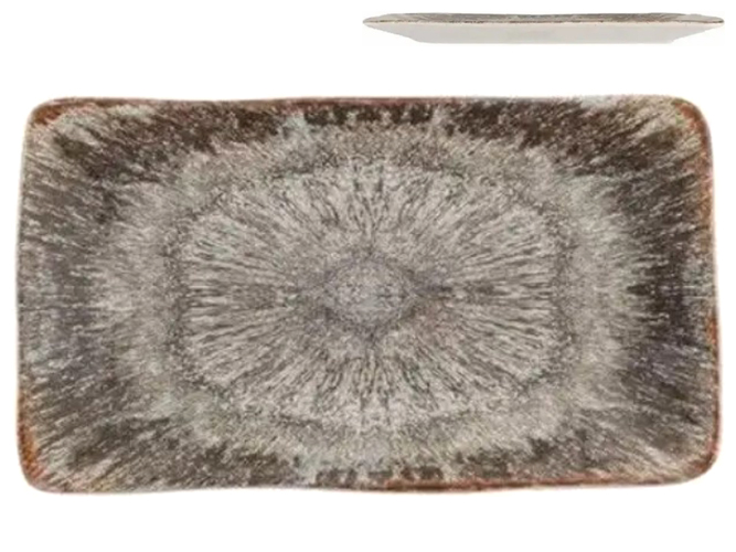 Тарелка прямоугольная Porland Ironstone, 16х29см