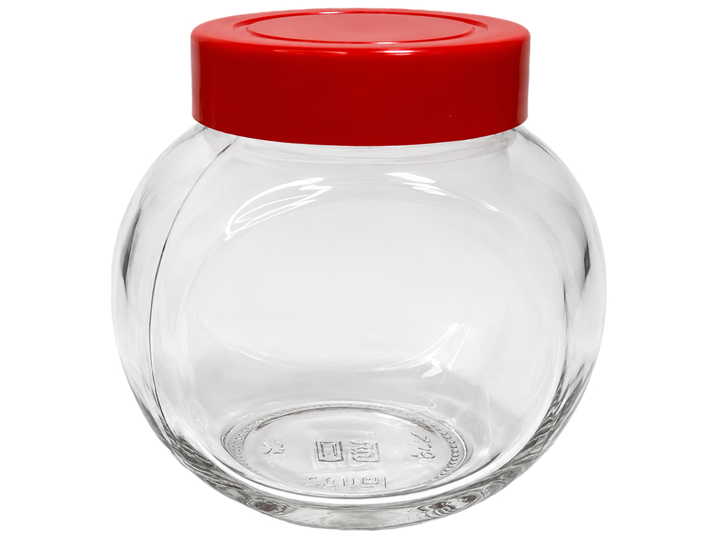 Банка для сыпучих продуктов Everglass, стеклянная, с крышкой, микс, 200 мл (цена за 1шт)