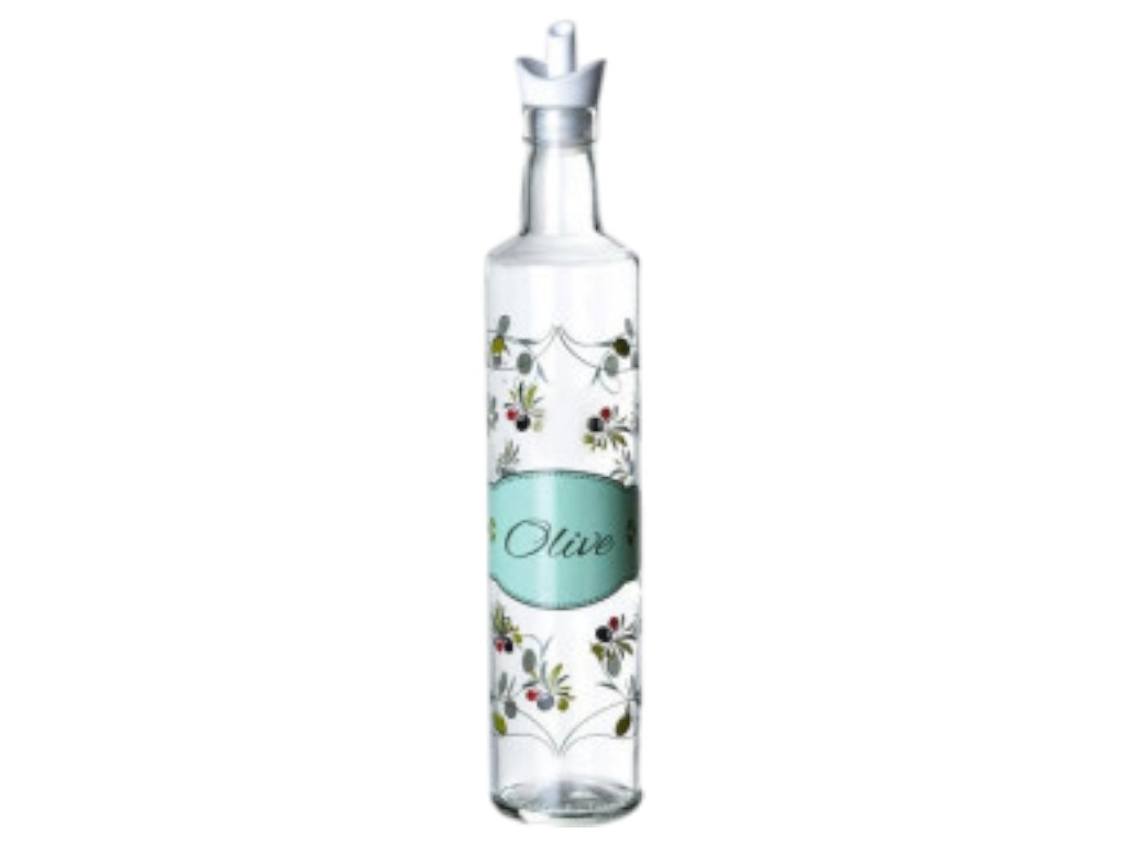 Бутылка для масла Olive Everglass, цвет прозрачный, с дозатором, 500 мл.