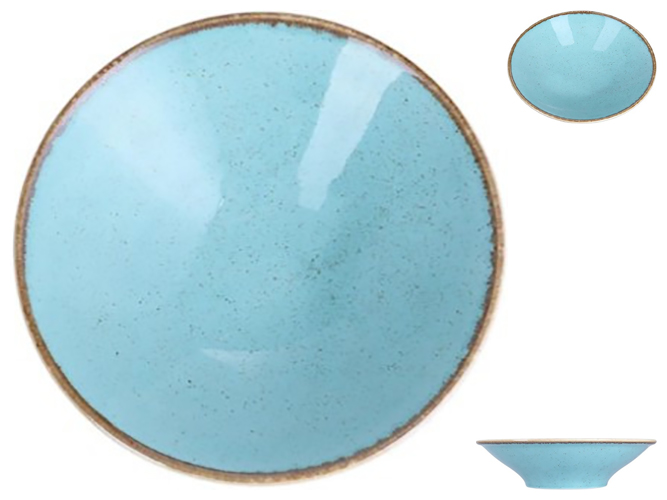 Тарілка глибока Porland Turquoise, 20см