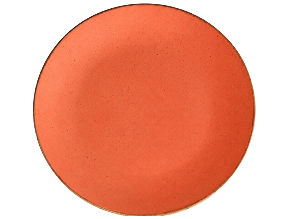 Обеденная тарелка Porland Seasons Orange, 24 см