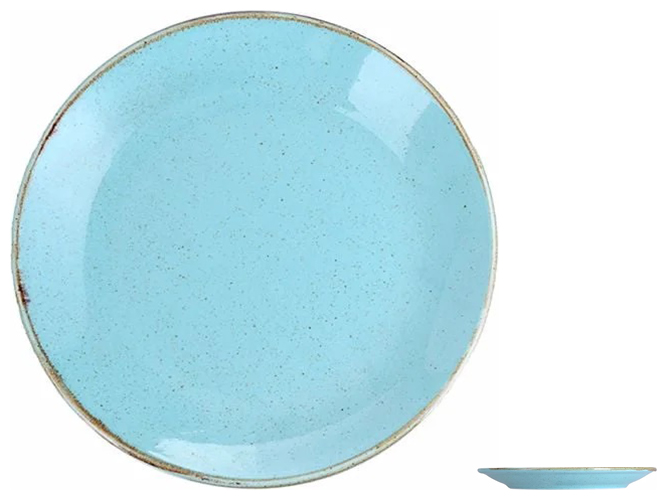 Тарілка обідня Porland Turquoise, 24см