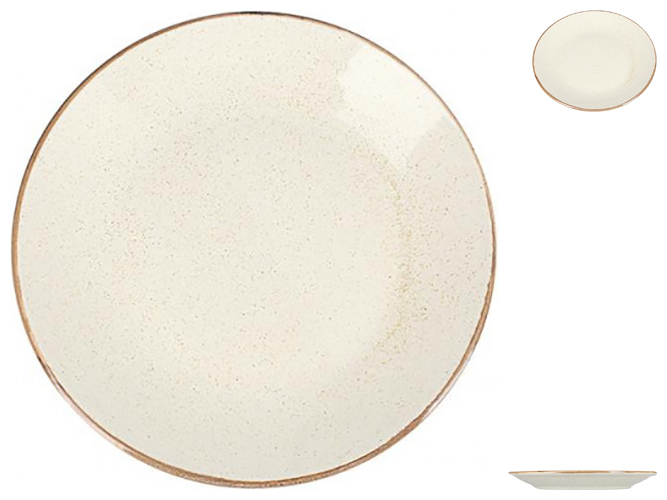 Тарілка обідня Porland Beige, 30см
