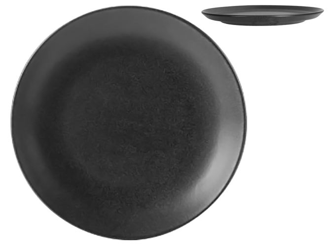 Тарілка Porland Black, 30см