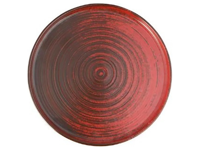 Тарілка обідня Porland Lykke Red, плоска, 24см