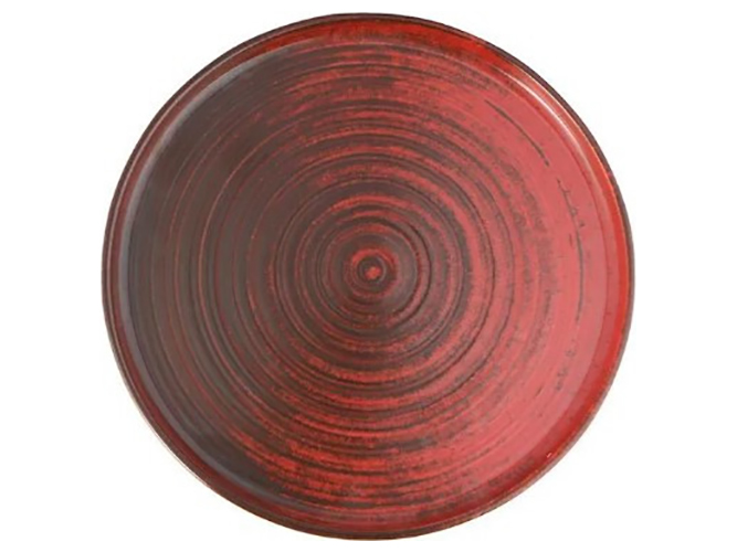 Тарілка обідня Porland Lykke Red, плоска, 30см